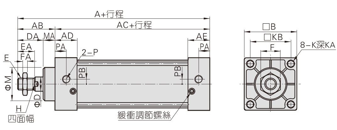 標準氣缸